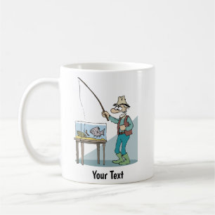 Koffiemok voor vissers