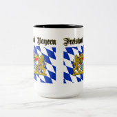 KoffieMok waarop de Beierse wapenlaag is afgebeeld Tweekleurige Koffiemok (Center)
