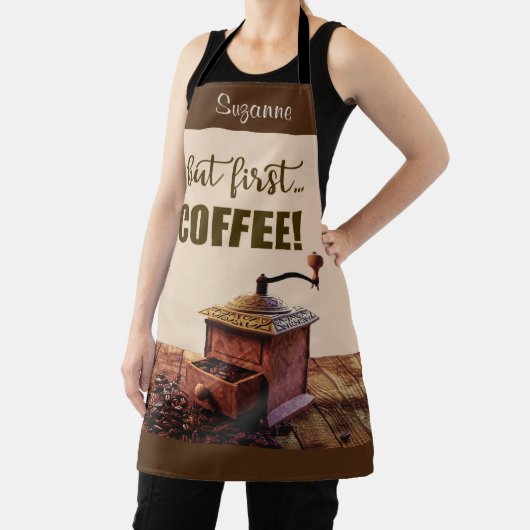  koffiemolen All-Over Print Schort (Insitu)