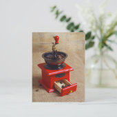  koffiemolen briefkaart (Staand voorkant)