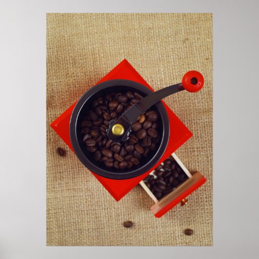  koffiemolen poster (Voorkant)