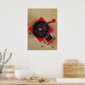  koffiemolen poster (Keuken)
