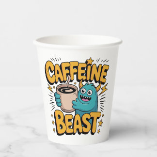 Koffiemonster Papieren Bekers