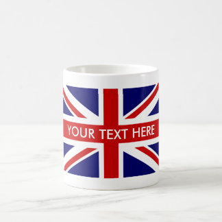 Koffiemuggen met de vlag van de Britse vlag Koffiemok
