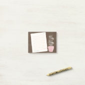 Koffienotities na de introductie post-it® notes (Op bureau)