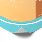 Koffieontwerp Retro Poster (Hoek)