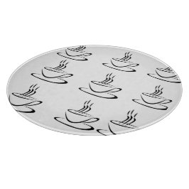 Koffieontwerp snijvlak snijplank