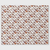 Koffieoverlooppapier Cadeaupapier (Vlak)