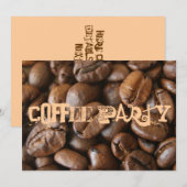 Koffiepartij Kaart (Voorkant / Achterkant)