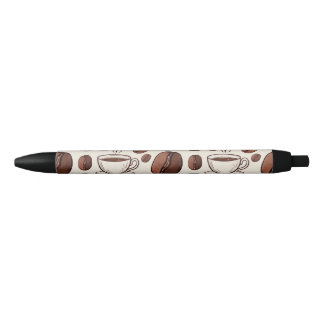 Koffiepatroon 2 zwarte inkt pen