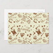 Koffiepatroon Briefkaart (Voorkant / Achterkant)