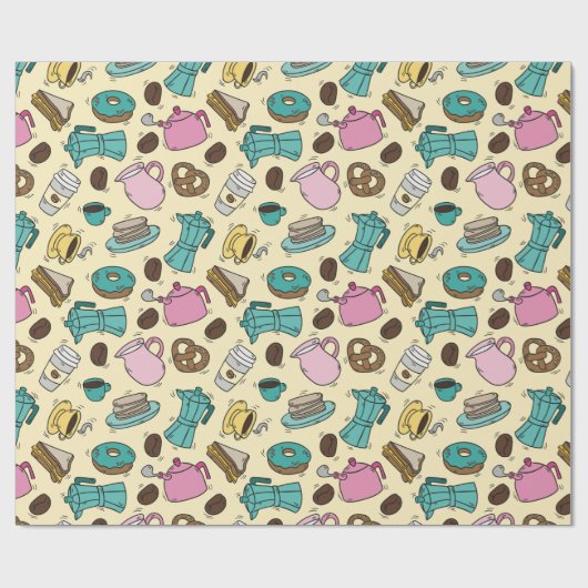 Koffiepatroon Cadeaupapier (Vlak)