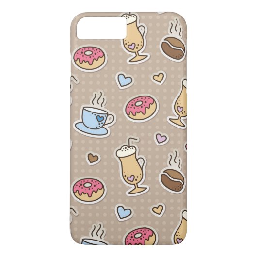 Koffiepatroon Case-Mate iPhone Case (Achterkant)