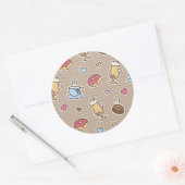 Koffiepatroon Ronde Sticker (Envelop)