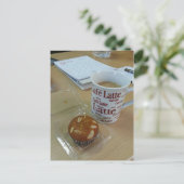 Koffiepauze Briefkaart (Staand voorkant)