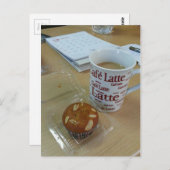 Koffiepauze Briefkaart (Voorkant / Achterkant)