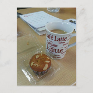 Koffiepauze Briefkaart