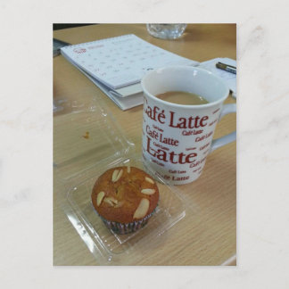 Koffiepauze Briefkaart