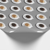 Koffiepauze. Cadeaupapier (Hoek)