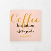 Koffiepauze. Drieluik Programma (Cover)