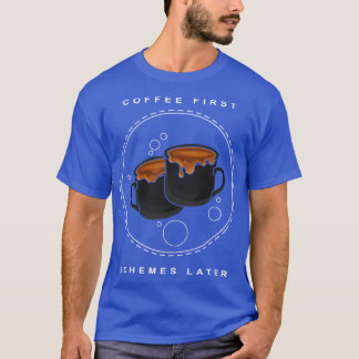 Koffiepauze op het werk 1 t-shirt