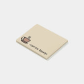 Koffiepauze Post-it® Notes (Schuin)