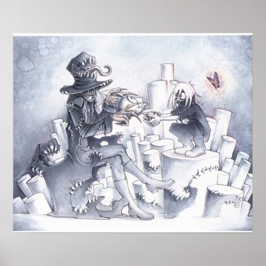 Koffiepauze Poster (Voorkant)