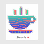 Koffiepauze Sticker (Vel)