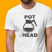 Koffiepot Hoofd - eenvoudige tekening