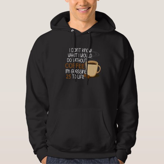 Koffieprijsopgave voor koffiekoffie 3 hoodie (Voorkant)