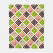 KOFFIEQUOTES FLEECE DEKEN (Voorkant)