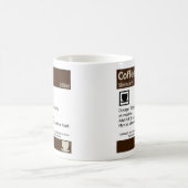 Koffierecept, medische mok (Center)