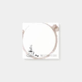 Koffieringvlek Post-it® Notes