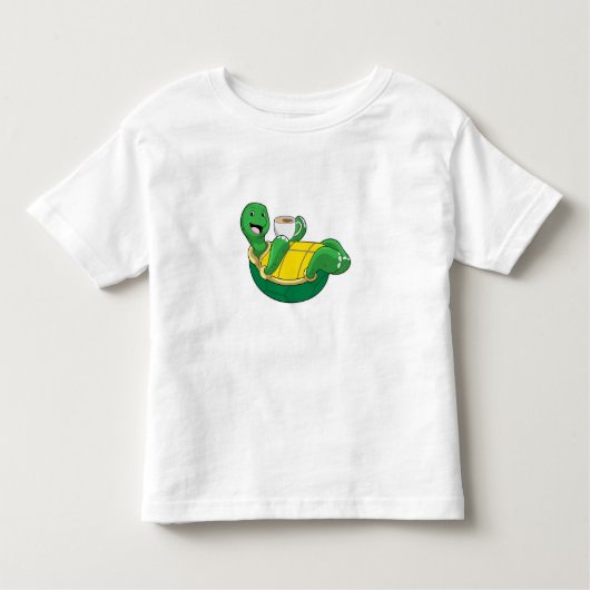 Koffieschildpad Kinder Shirts (Voorkant)