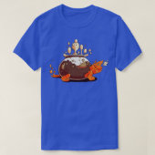 Koffieschildpad T-shirt (Design voorkant)