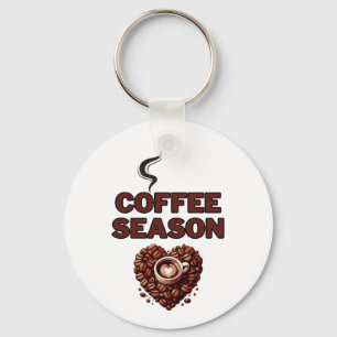 Koffieseizoen Sleutelhanger