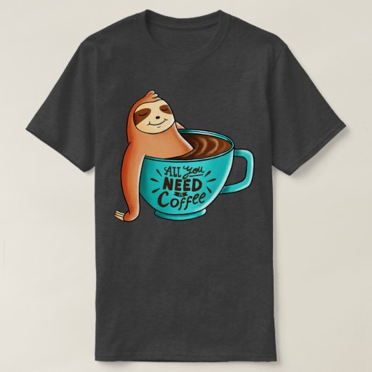 Koffiesleuf T-shirt (Design voorkant)
