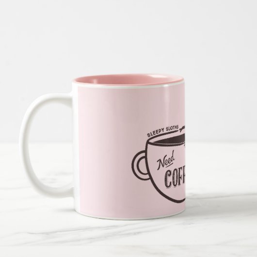 Koffiesleuf Tweekleurige Koffiemok (Links)