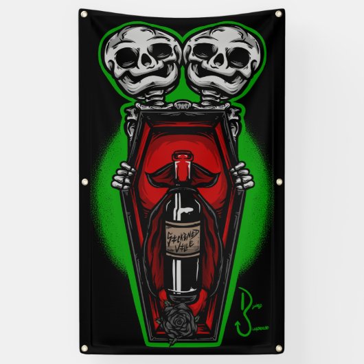 Koffiesnelscherm Spandoek (Verticaal)