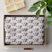 Koffiethema Tissue Paper Tissuepapier (Geschenk)