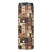 Koffiethermische tumbler thermosbeker (Achterkant)