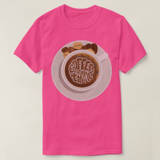 koffietijd 1 t-shirt (Design voorkant)
