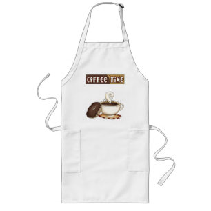 Koffietijd Apron Lang Schort