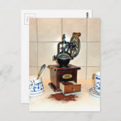 koffietijd briefkaart (Voorkant / Achterkant)