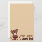 Koffietijd briefpapier (Voorkant / Achterkant)