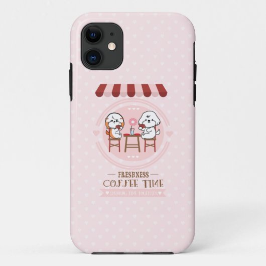 Koffietijd Case-Mate iPhone Case (Achterkant)