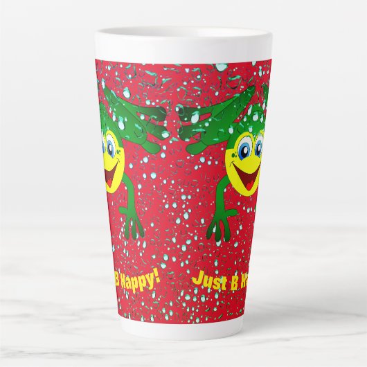 Koffietijd Latte Mok (Voorkant)