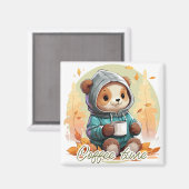 Koffietijd Magneet (Voorkant / Achterkant)