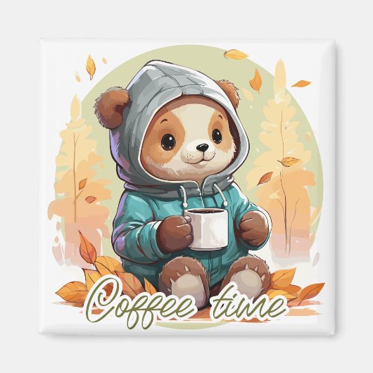 Koffietijd Magneet (Voorkant)