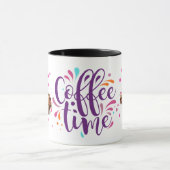 koffietijd modern design mok (Midden)